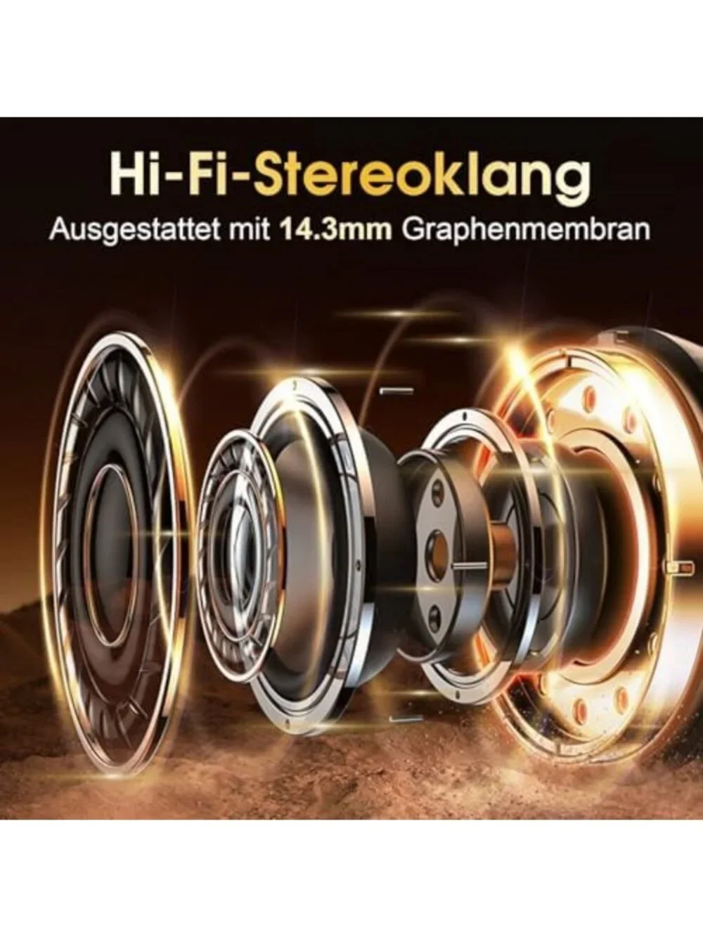 Bluetooth 5.4 Real-Time Translation Earbuds, Wireless Translator Earphones